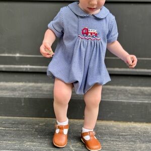 Zuccini Kids Firetruck Silas Bubble (Size 12 mos)